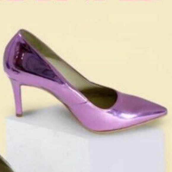 Ciara- Platinum Stilettos Heels Size 8 Exotic Heels NWOT - Picture 3 of 16